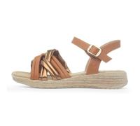 Heavenly Feet Symphony Womens Tan & Bronze Sandal - Size 6 UK - Brown