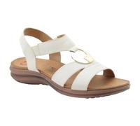 Heavenly Feet Womens Trace Lightweight Vegan Sandals (Stone, UK Footwear Size System, Adult, Women, Numeric, Medium, 6.5)
