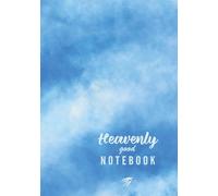 Heavenly Good Notebook A5 blue: 120 simply squared sheets