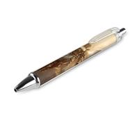 Heavenly Guardian Archangel Retractable Ballpoint Pen Black Ink Ball Point Pen Work Pens 1 PCS