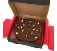 Heavenly Honeycomb Chocolate Pizza, Belgian Milk Chocolate with Vanilla Fudge and Milk and White Chocolate Covered Rice Balls | The Gourmet Chocolate Pizza Company (10 inch)