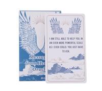 Heavenly Messages Oracle - Spirit Guidance Cards, Divinity Board Game | Ethereal Intuitive Wisdom Tarot Deck, Mystic Afterlife Connection Set For Communication Healing Insight