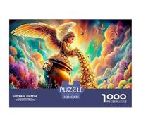 Heavenly Path Colourful Phoenix in Vivid Sky 1000 Pieces Puzzle for Adults Unique Classic Educational Games 52x38cm/1000pcs