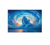 Heavenly Prayer Hands,U.K.,Jigsaw Puzzle 1000 Pieces Wooden Jigsaw Puzzle Adult Children's Educational Toy Family Stress Relief Game,50x70cm
