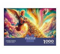 Heavenly Staircase 1000 Pieces Cognitive Development Puzzle Midas Touch Golden Path for Fun Fresent & Activity for Home - Great Gift Idea 70x50cm/1000pcs