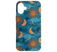 Heavenly Sun Moon & Stars 90s Witch Whimsigoth Aesthetics Case for iPhone 16 Plus