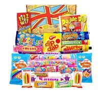 Heavenly Sweets | Retro Sweets Gift Box | Candy & Chocolate for Birthday Anniversary Fathers Day Summer Party | Old Fashioned Traditional UK Candy | 60's 70's 80's 90's Mix