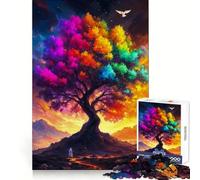 Heavenly Tree Jigsaw for Teenagers1000 Pieces DownTime Game Firm Edge Real Challenge Festive Gift (38x52cm)