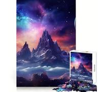 Heavenly View 1000 Piece Jigsaw Puzzles for Adults Unwind Game Snug Cut Playful Challenge Wall Accent (38x52cm)