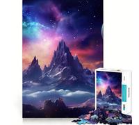Heavenly View Jigsaw Puzzle for Adults 1000 Pieces Sharp Thinking Clean Joint Fun Activity Birthday Surprise (38x26cm)