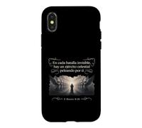 Heaven's Army Fights for You 2 Kings 6:16 Spanish Christian Case for iPhone X/XS