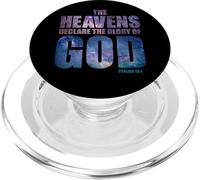 Heavens Declare Glory of GOD Christian Creation Psalm 19:1 PopSockets PopGrip for MagSafe