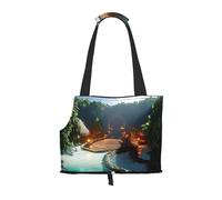 Heaven's Gate Pet Tote Bag Foldable Handbag Carrier for Small Dogs Cats Puppy Portable Travel Shoulder