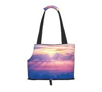 Heavens Printed Pet Tote Bag -Travel Pet Puppy Dog Carrier Backpack Tote Shoulder Bag For Subway/Shopping/Hiking/Traveling