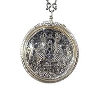 Heavens Tvcz Guan Yin Bodhisattva with a Thousand Hands Pendant Jewelry with Necklace Stainless Thai Symbolizes Compassion and Ability, Size Pendant : 6.00cm/2.36 inches., Metal, metal
