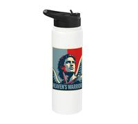 Heaven's Warrior Christian Angelic Archangel Hero Stainless Steel Insulated Water Bottle