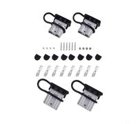 Heavily Built Quick Disconnect Kit Designed for Safe Connections in Trucks and ATVs up to 50A (grey)