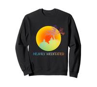 Heavily Meditated Buddhism Zen Lover Yoga Meditation Sweatshirt