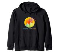 Heavily Meditated Buddhism Zen Lover Yoga Meditation Zip Hoodie