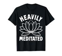 Heavily Meditated Lotus Flower Yoga Pilates Chakra Point T-Shirt