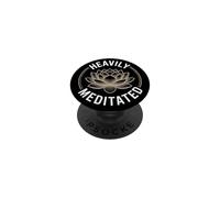 Heavily Meditated Spiritual Yoga PopSockets Adhesive PopGrip