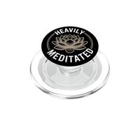 Heavily Meditated Spiritual Yoga PopSockets PopGrip for MagSafe