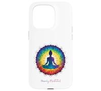 Heavily Meditated Yoga Inspirational Peaceful Zen Case for iPhone 15 Pro