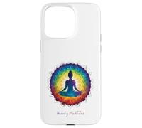 Heavily Meditated Yoga Inspirational Peaceful Zen Case for iPhone 15 Pro Max