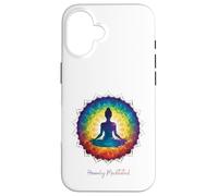 Heavily Meditated Yoga Inspirational Peaceful Zen Case for iPhone 16