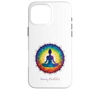 Heavily Meditated Yoga Inspirational Peaceful Zen Case for iPhone 16 Pro Max