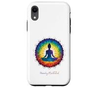 Heavily Meditated Yoga Inspirational Peaceful Zen Case for iPhone XR