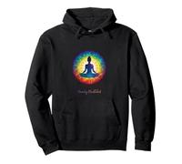 Heavily Meditated Yoga Inspirational Peaceful Zen Pullover Hoodie