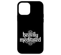 Heavily Meditated Yoga Meditation Funny Zen Quote Case for iPhone 12 mini