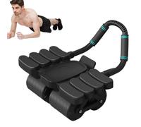 Heavy Abdominal Exercise Wheel - Double Wheel for Core Stability and | Non Slip Abs Roller for Home Workouts | Smooth AB Wheel in Silence Ultra Wide | Compact &