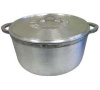 Heavy Aluminium Caribbean Jamaican Dutch Pot Saucepan, 36 CM / 12 Litre