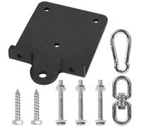 Heavy Bag Hanger Wall Mount, Metal Boxing Bag Hanger with 360° Swivel, Punching Bag Ceiling Mount for Home Gym, 4.3 x 3.93 in
