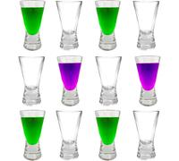 Heavy Base V-Shaped Shot Glasses 35ml