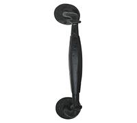 Heavy Black Antique Iron Ornate Door Pull Handle from EUROART