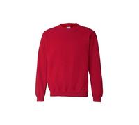 Heavy Blend 8 oz. 50/50 Fleece Crew (G180), Antique Cherry Red, S