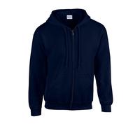 Heavy Blend Full Zip Hoodie Gildan Navy M