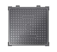 Heavy Cast Iron Manhole Covers & es Black Septic Tank Covers 19.6x19.6in raina Soluts for Driveways Yards Concrete and Roads