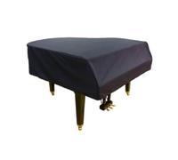 Heavy Cotton Proofed Grand Piano Cover to fit Steinway Grand Piano with bonded protective fleece lining (Black, Model M)