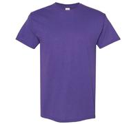 (M, Lilac) Gildan Mens Heavy Cotton Short Sleeve T-Shirt (Pack Of 5)