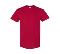 Heavy Cotton Short Sleeve T-Shirt Gildan Red XXL
