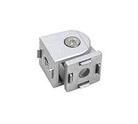 Heavy Door Hinge Flexible Pivot Joint Connector Cast Aluminum Hinge for 20 30 40 45 Series Extrusion Profiles(2020)
