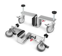 Heavy Door Installation Hardware Tool Kit, Dual-Dolly System for 1-3/4" and 2-1/4" Doors Including Slab, Front, and Steel Frame Doors, No-Lift Door Hanging Jig for Fast Setup