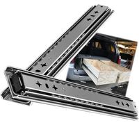 Heavy Du 10 Inch Der Slides 1 Pair 5m Width Ball Bearing Teles Runners for Kitchen CABI & Fur Smooth Der Rails