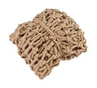 Heavy Du 14mm Jute Hemp Climbing Net - Safe Garden Playground & Outdoor Decor, 4x4m Versatile Mesh for C Truck Trailer, & Strong Rope Netting