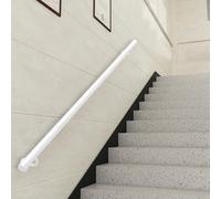 Heavy Du 16FT ase il WallMounted Round Pipe Banister for IndoorOutdoor Steps Grab Bar for Safe & 3FT 5FT 6FT 7FT Op Available