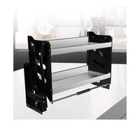 Heavy-Du 2-Tier Pull-Down Wall Sto Shelf - 30kg Capaci, Perfect for Kitchen, Bars & Reurants - Space-Saving 600mm Cabinet nizer System